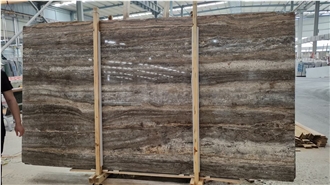Polished Persian Silver Travertine Slabs With Good Price