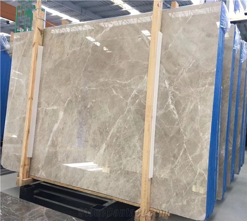 Polished Turkey Tundra Grey Marble Slabs