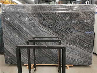 Zebra Black Wooden Marble,Ancient Wood Grain Marble Slabs