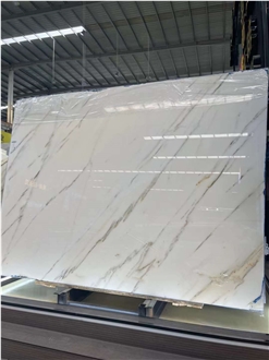 Chinese Calacatta Gold Marble Slabs