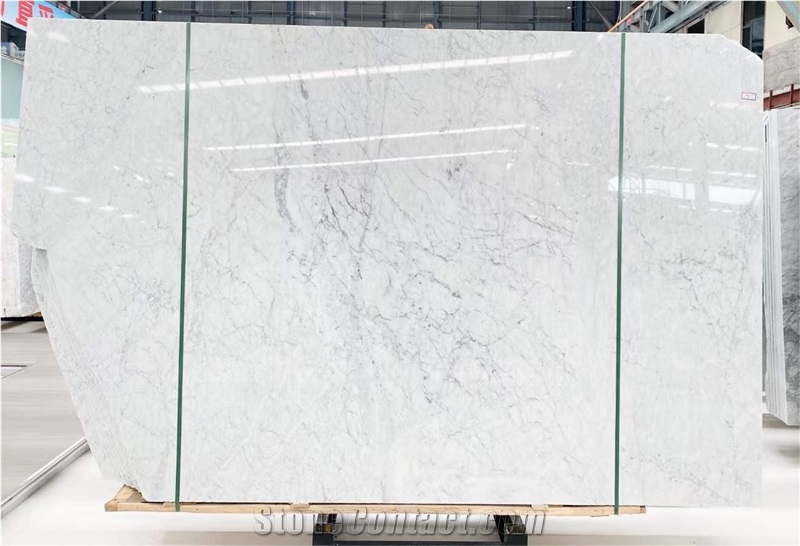 Natural Stone Carrara White Marble Slabs For Wall And Floor