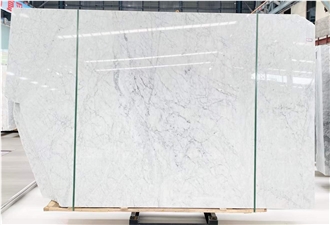 Natural Stone Carrara White Marble Slabs For Wall And Floor