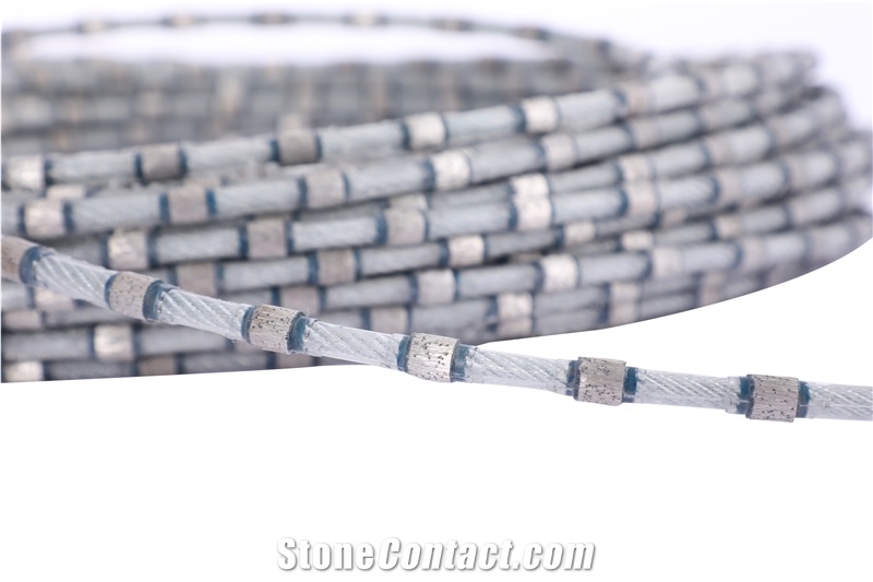 Diamond Wire For Stone Profiling And Squaring