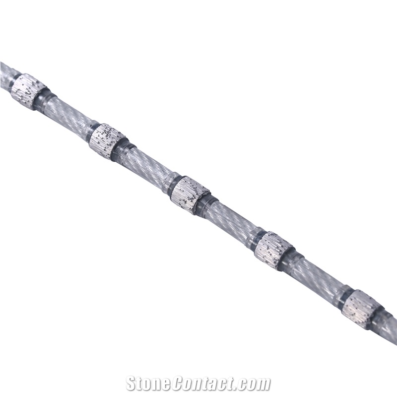 Diamond Wire For Stone Profiling And Squaring