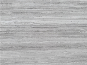 Chinese Wood Grain White Marble Floor Slabs