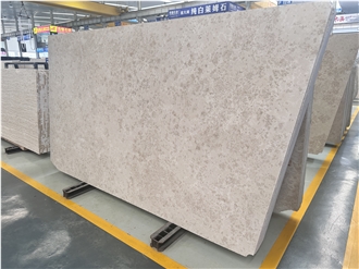 Jura Beige Germany Limeston Slabs For Flooring Use