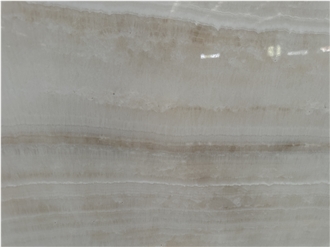 Straight Grain White Onyx Slab Stone For Floor