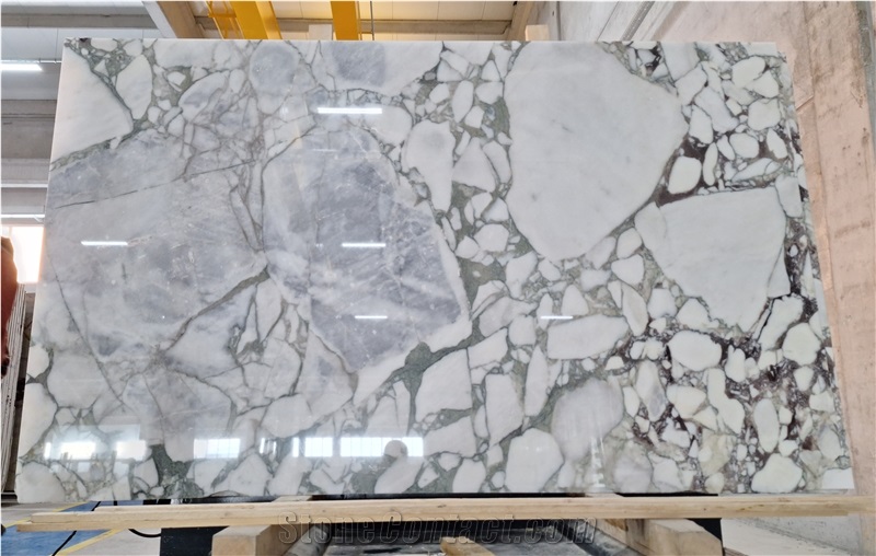 Afyon Calacatta Violet Marble Slabs