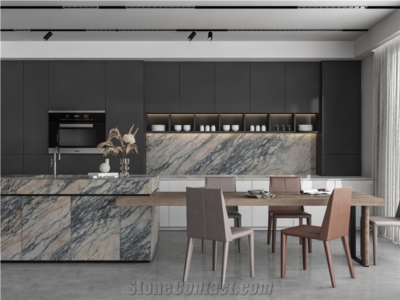 Calacatta Verde Marble Slabs