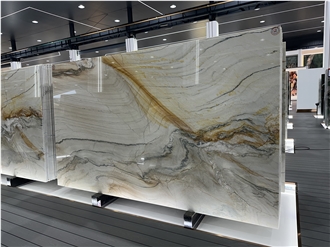 Brazil Prosperity Quartzite Luxury Stone Natural Feature Wall Slabs