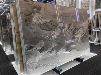 Brazil Prosperity Quartzite Luxury Stone Natural Feature Wall Slabs
