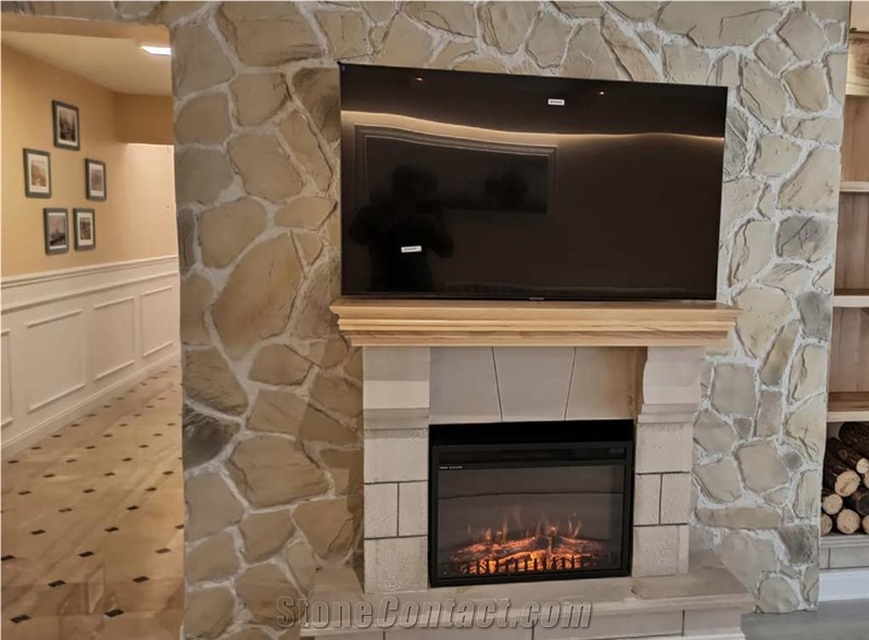 Artificial Fieldstone Wall Panels