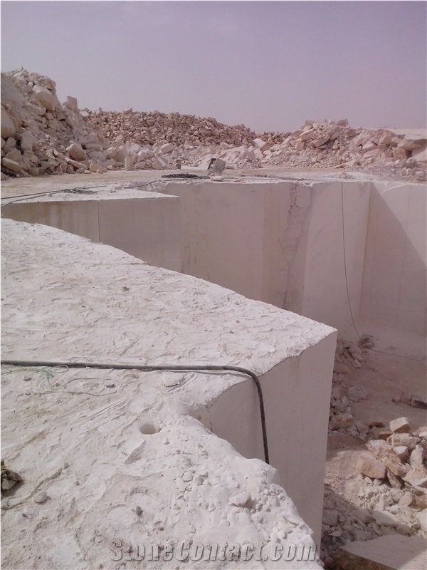 Zafarana Cream Marble Quarry