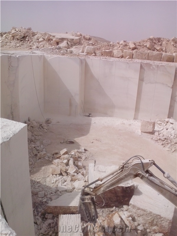 Zafarana Cream Marble Quarry