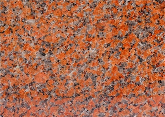 Maple Red Granite Slabs Polished Surface Maple Red Granite Slabs Polished Surface