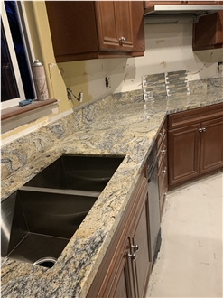 Golden Royal Granite Kitchen Countertop Golden Royal Granite Kitchen Countertop
