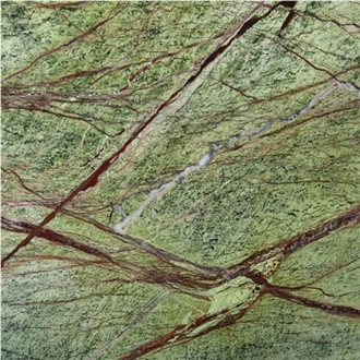 Bidasar Green Marble- Rainforest Green Marble Slabs