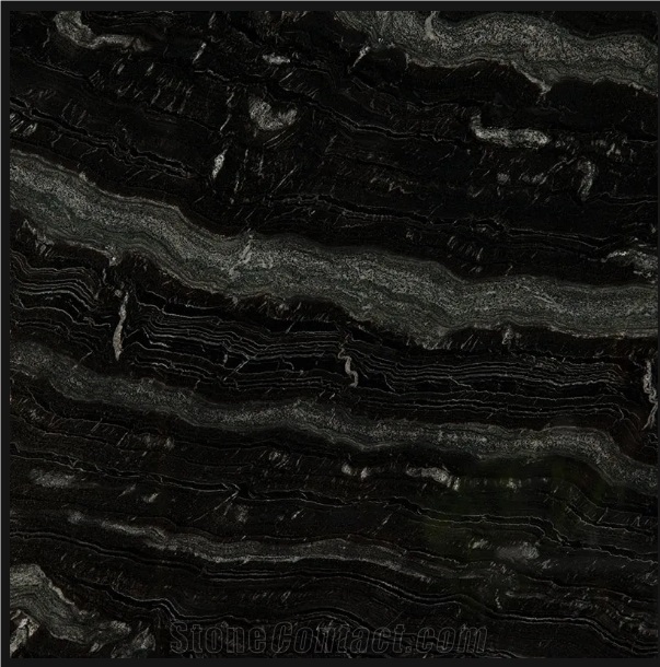 Agatha Black Granite 2Cm Slabs