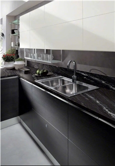 Agatha Black Granite 2Cm Slabs