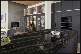 Agatha Black Granite 2Cm Slabs