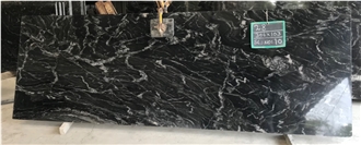 Polished Black Forest Granite Slabs Polished Black Forest Granite Slabs
