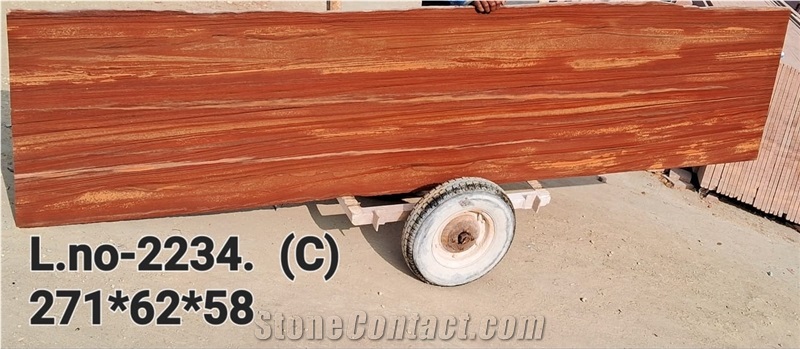 Red Limestone Slabs