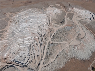 Grey Emperador Marble Quarry