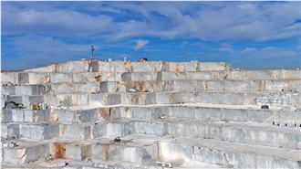 Grey Emperador Marble Quarry