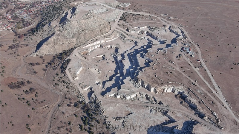 Kepez Silver Travertine Quarry