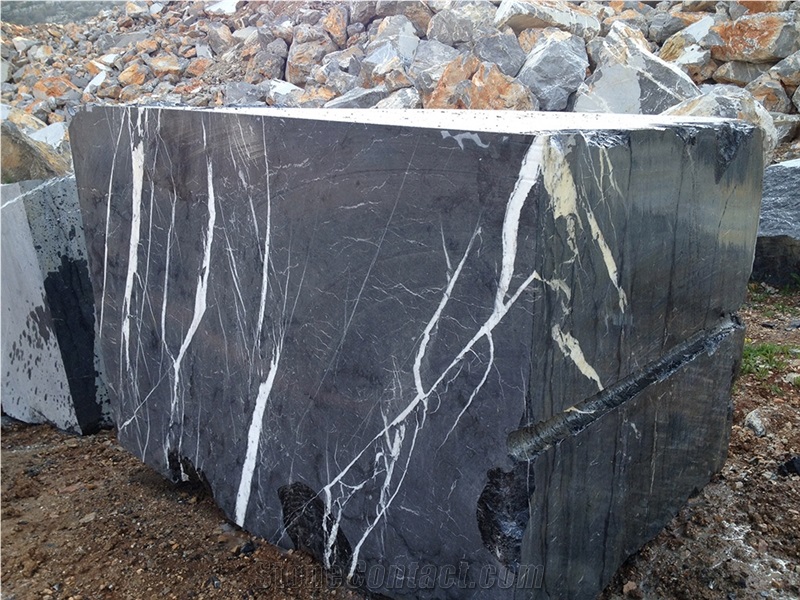 Pasha Black Marble Blocks