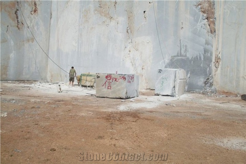Pasha Gray Marble Quarry