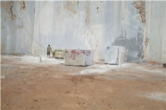 Pasha Gray Marble Quarry