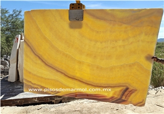 Miele Onyx Slabs, Golden Yellow Onyx Slabs