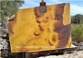 Miele Onyx Slabs, Golden Yellow Onyx Slabs