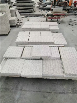 G682 Granite Cube Stone Paver,Sun Golden Cobblestone Tiles
