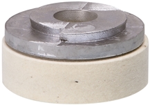 Felt Polishing Pad White 100X35 Mm SV- Floor Smoothers Felt Polishing Pad White 100X35 Mm SV- Floor Smoothers