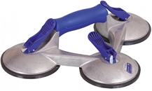 Suction Lifter BLUE 3-Head 120Mm- 100Kg Loading