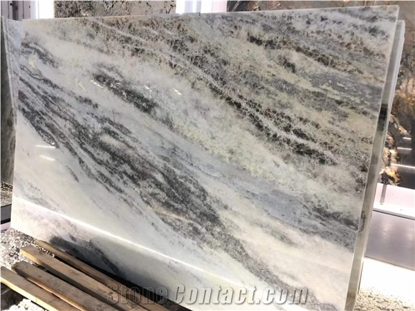 Garda Crystal Blue Marble Slabs