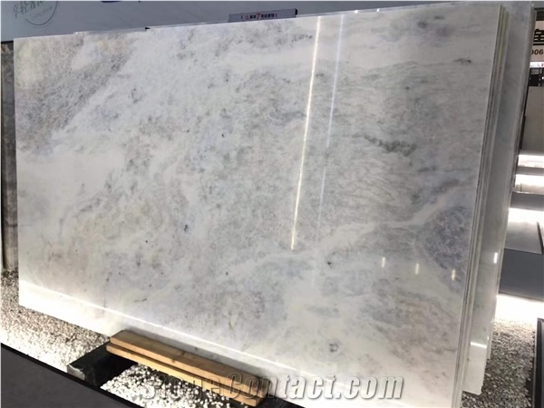 Garda Crystal Blue Marble Slabs