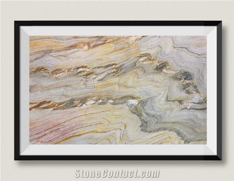 Ocean Wave Quartzite  Slabs