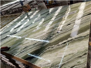Shangri La Jade Green Marble Slabs