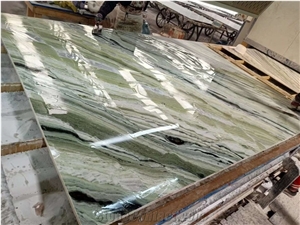 Shangri La Jade Green Marble Slabs