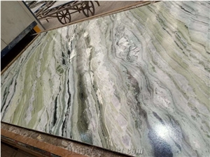 Shangri La Jade Green Marble Slabs