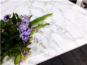 White Marble Dining Table Top