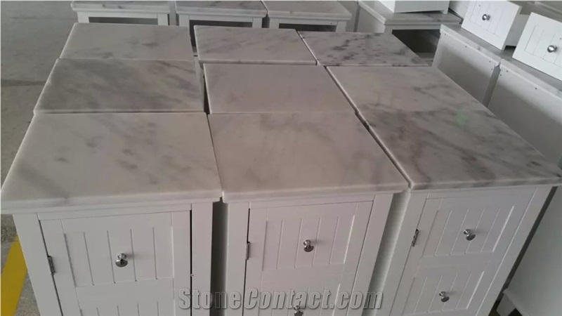 Beautiful Guangxi White Marble Tiles