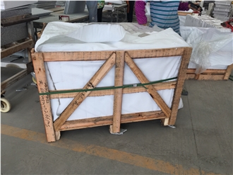 Bianco Crystal G603 China White Grey Granite  Slabs