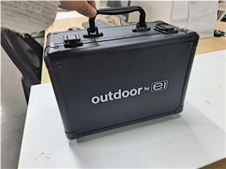 Aluminum Sample Display Case For Stone Samples