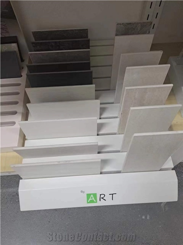 Custom Ceramic Horizon Slide Showroom Display Rack