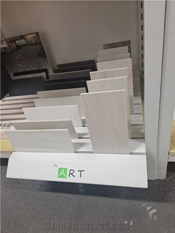 Custom Ceramic Horizon Slide Showroom Display Rack