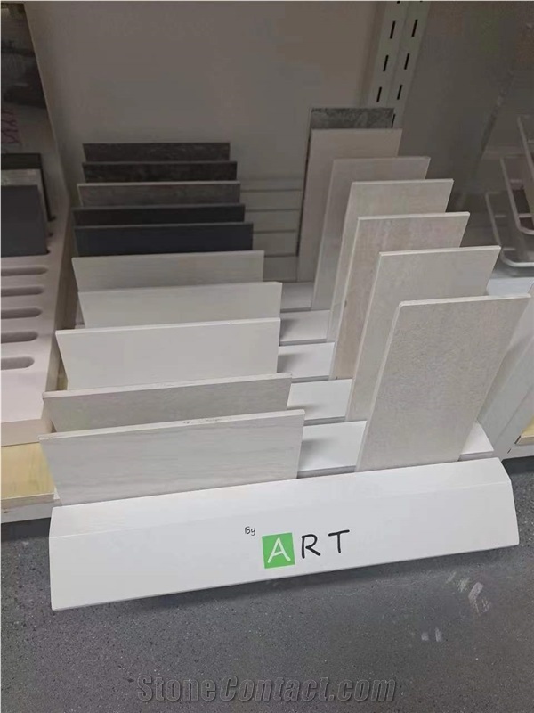 Custom Ceramic Horizon Slide Showroom Display Rack